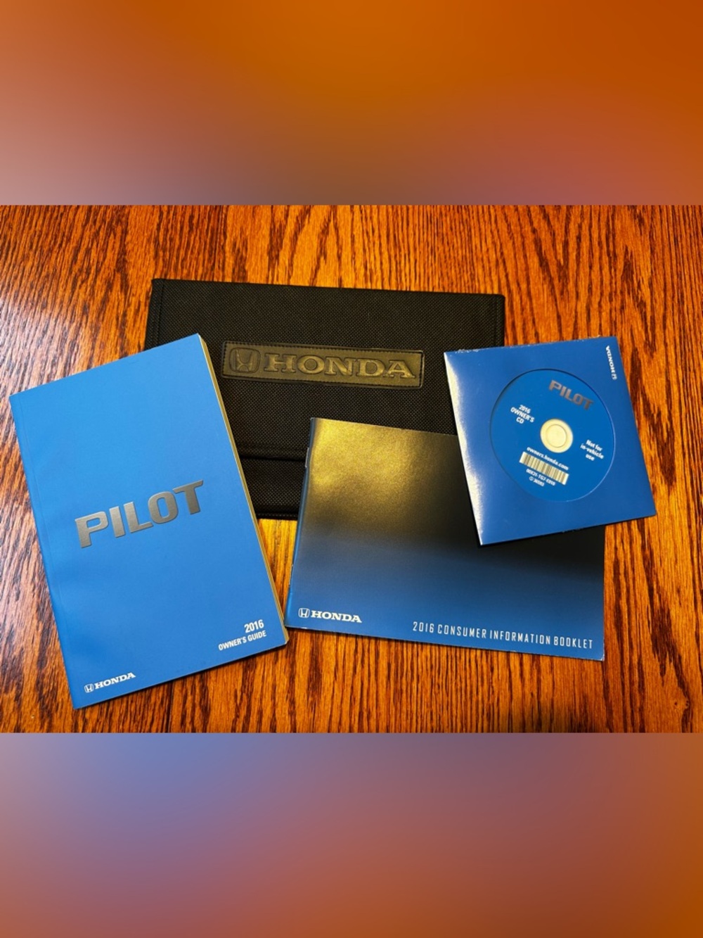 2016 Honda Pilot Owner's Manual Set